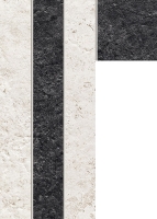 Arte Vanilla Str padló mozaik 44,8x19,8 cm