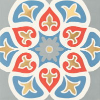 Tubadzin Patch White dekorcsempe 22,3 x 22,3